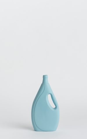 bottle vase #7 light blue