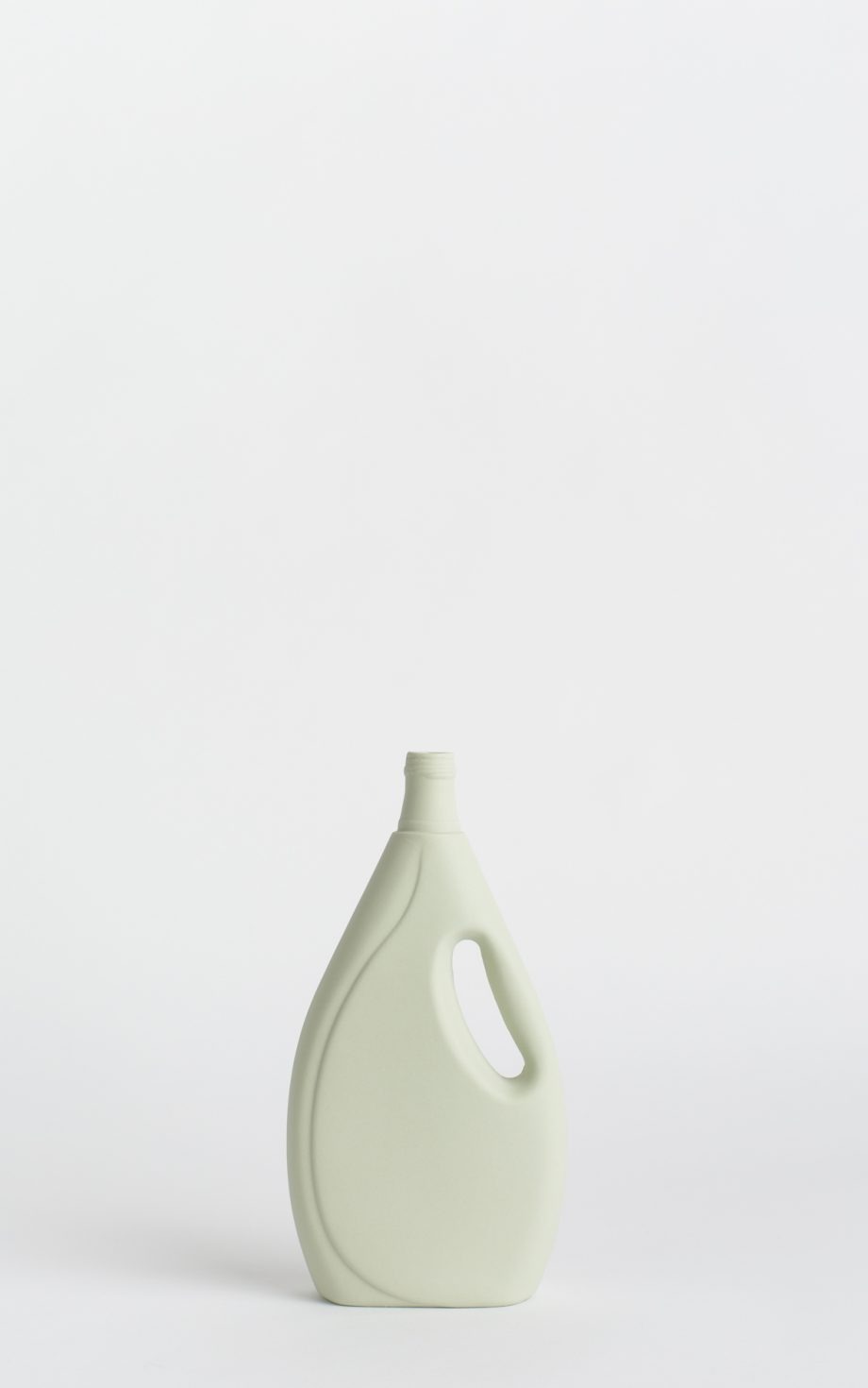 bottle vase #7 old green