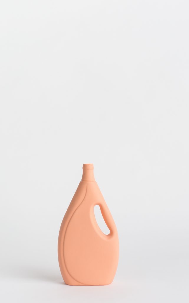 bottle vase #7 orange
