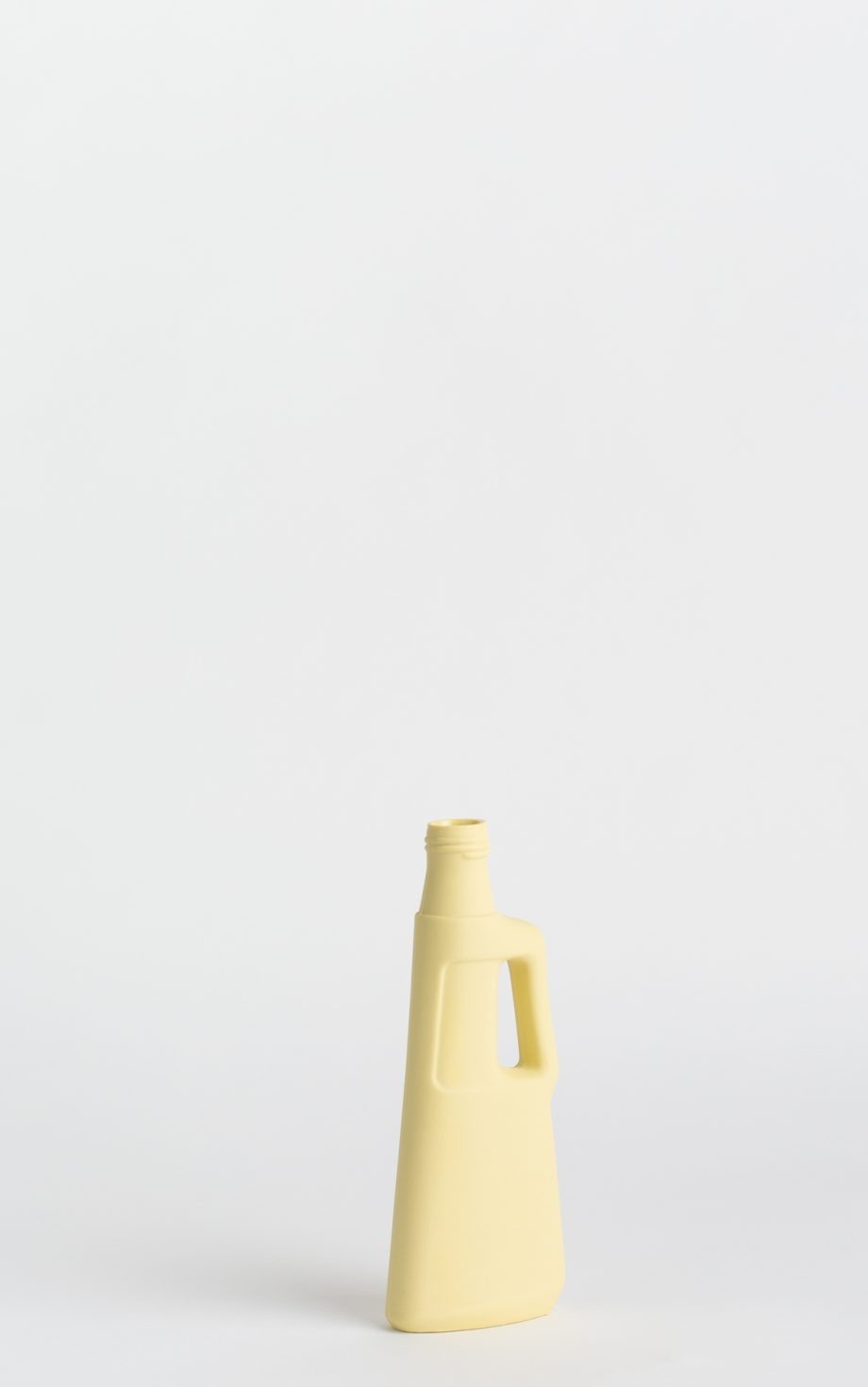 bottle vase #9 fresh yellow