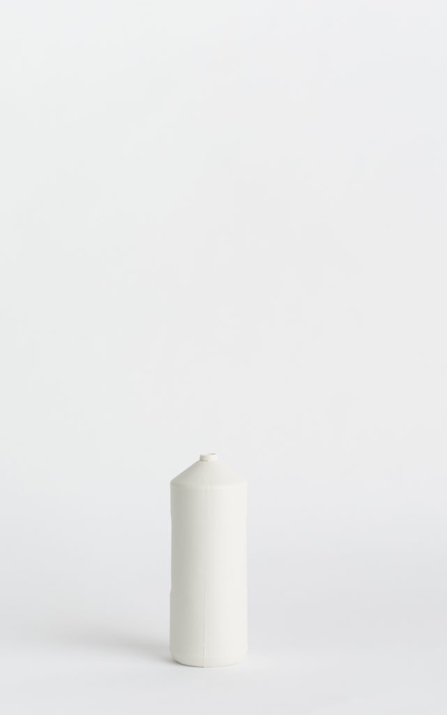 bottle vase #2 white