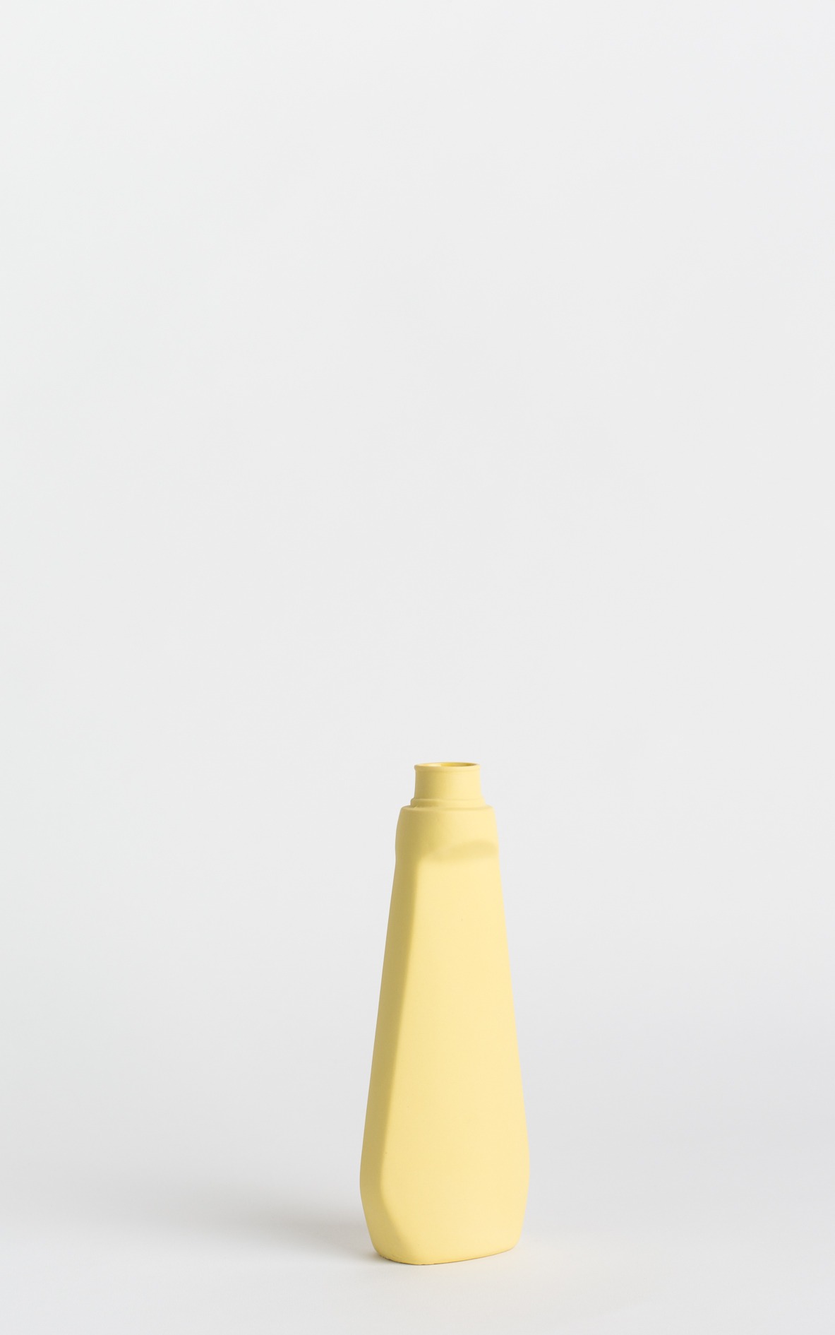 bottle vase #4 fresh yellow