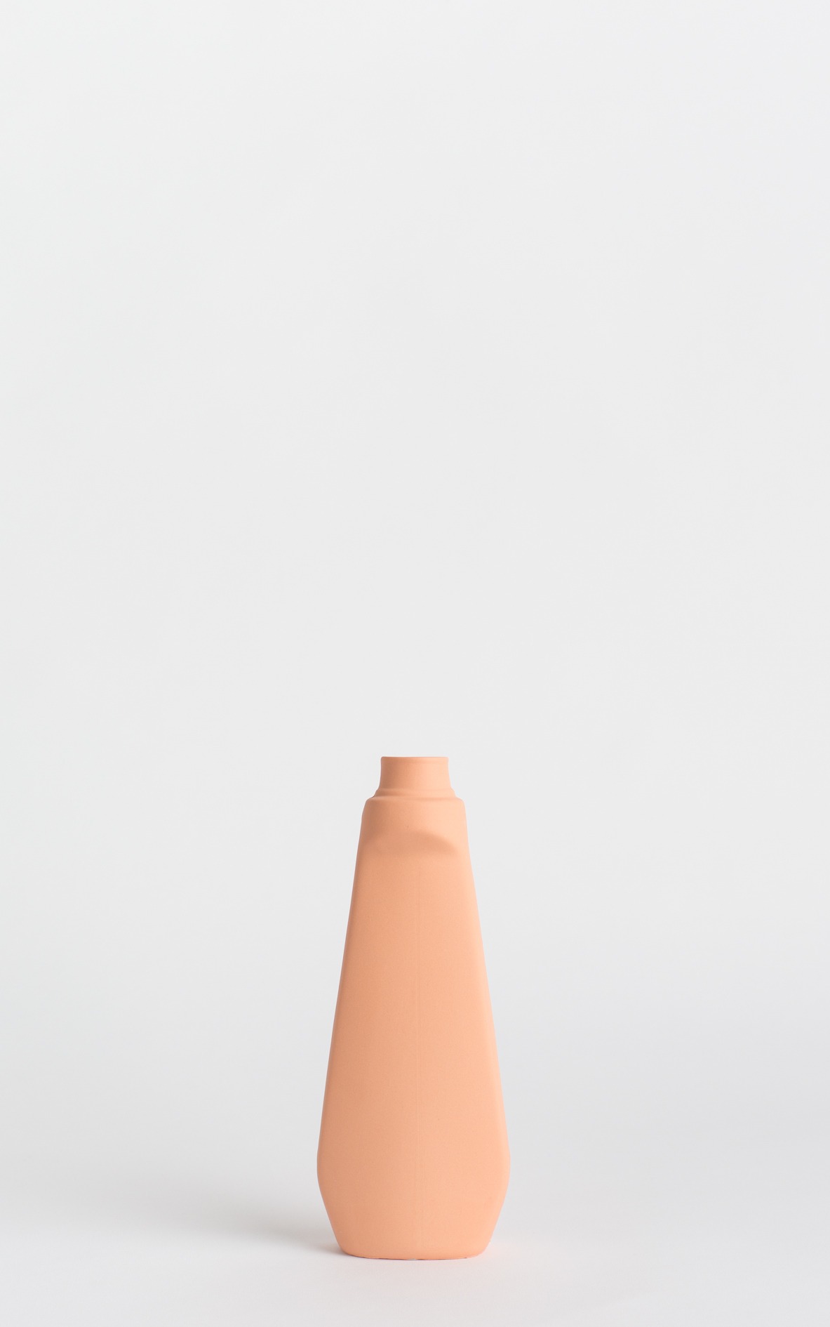 bottle vase #4 orange