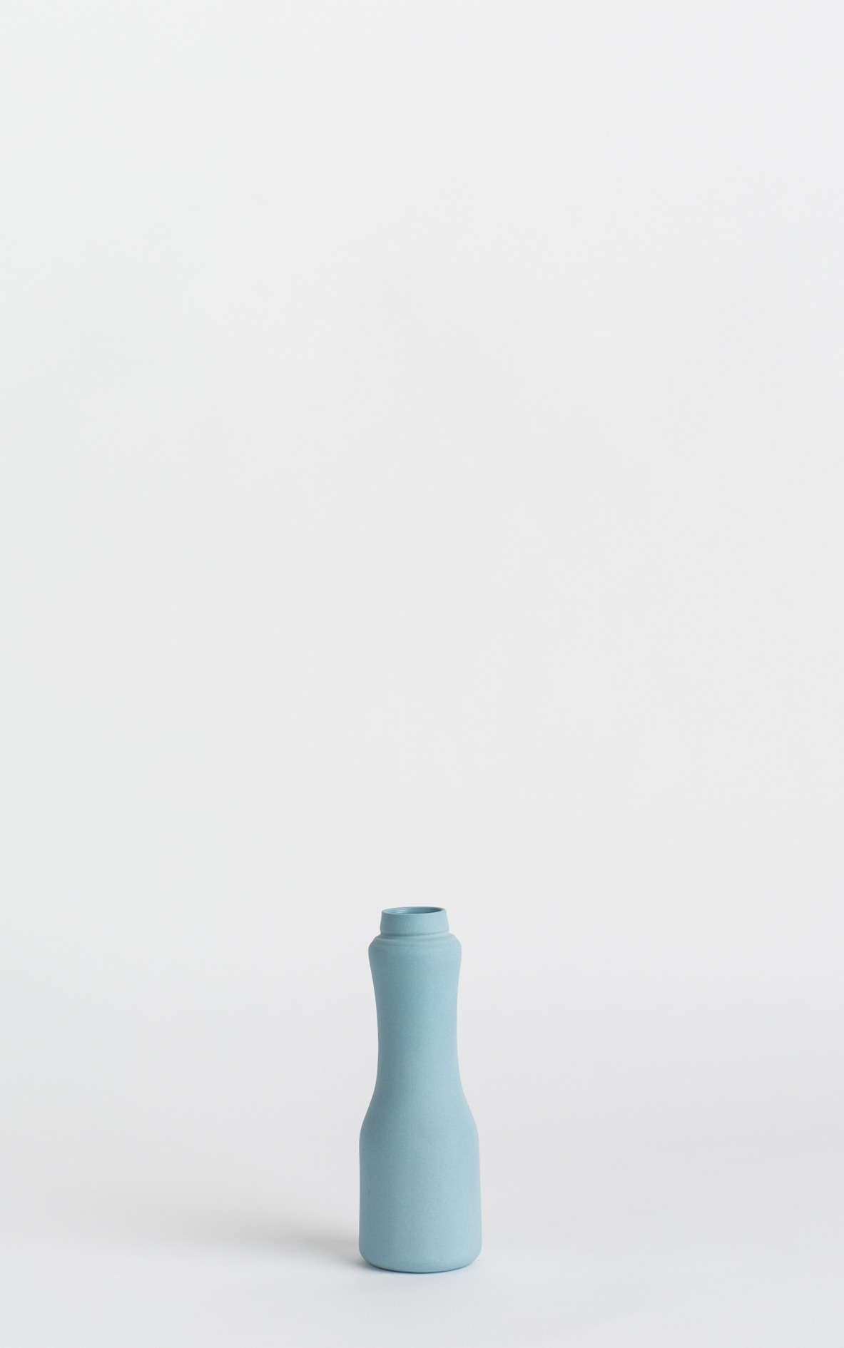 bottle vase #6 dark blue