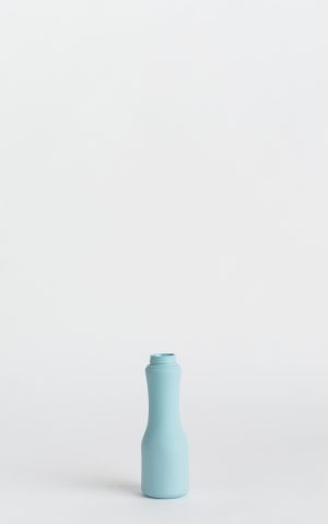bottle vase #6 light blue