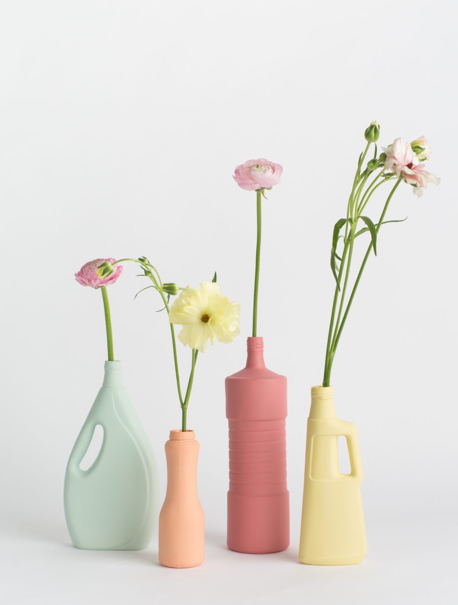 foekje fleur bottle vases set of four