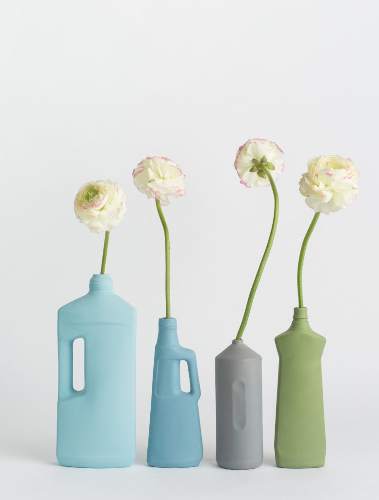 foekje fleur bottle vases cold pallet set