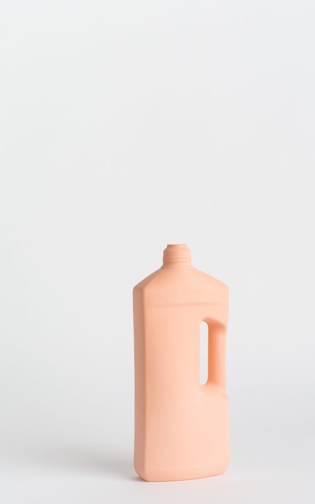 bottle vase #3 orange