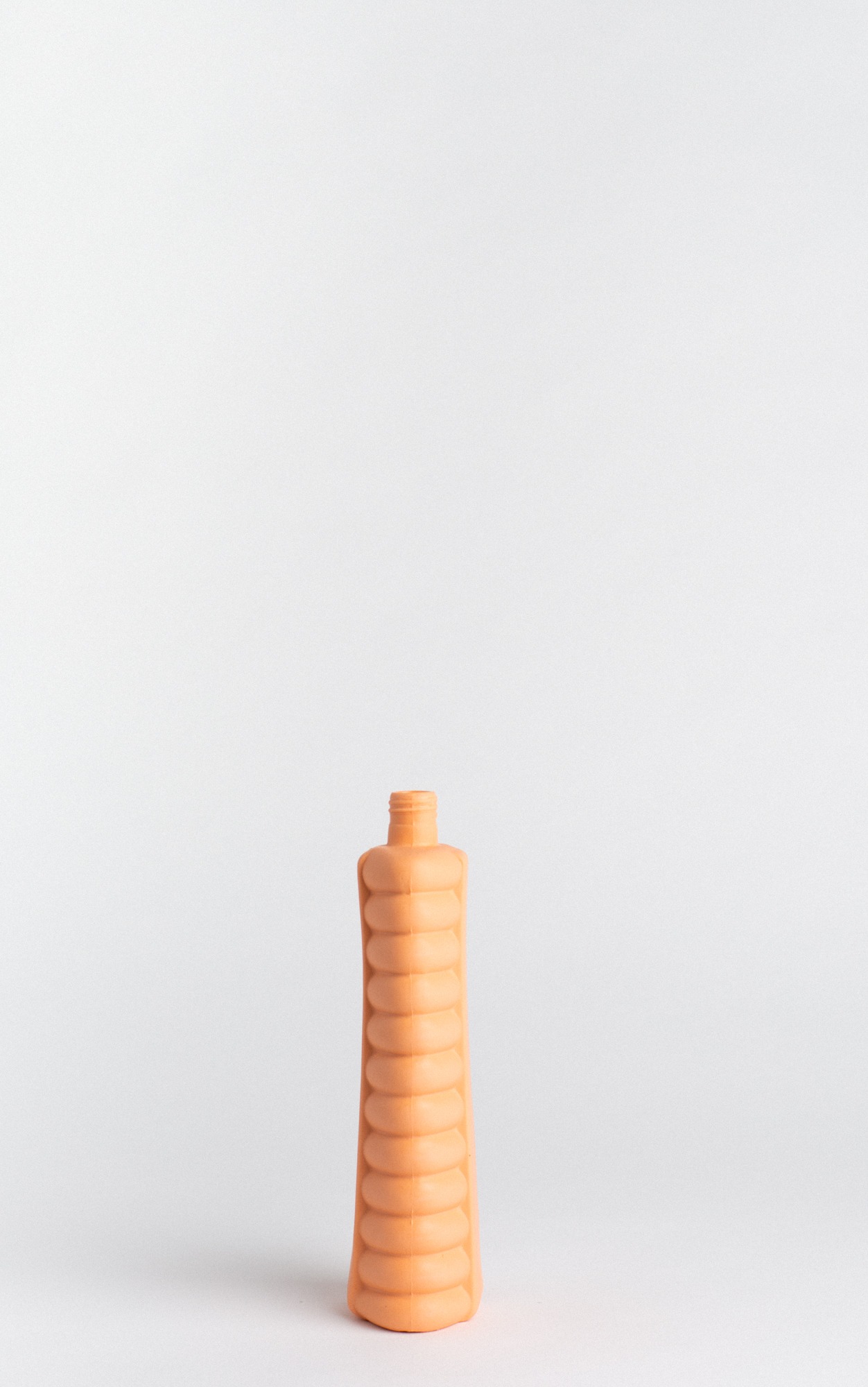 bottle vase #10 orange