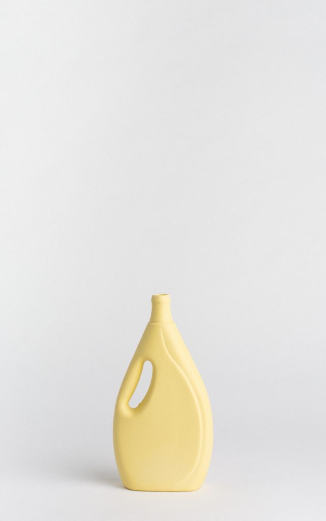 bottle vase #7 fresh yellow