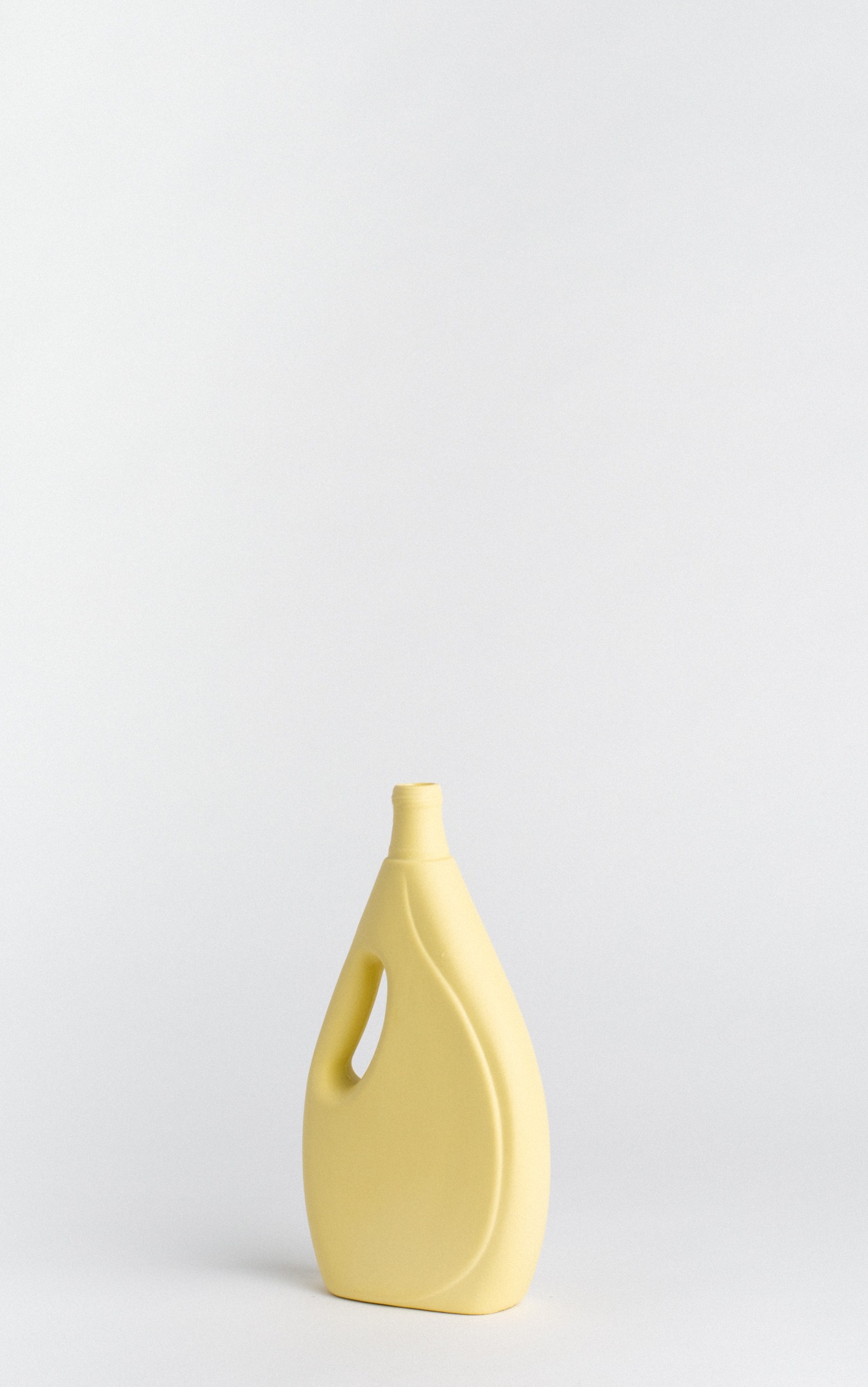 bottle vase #7 fresh yellow