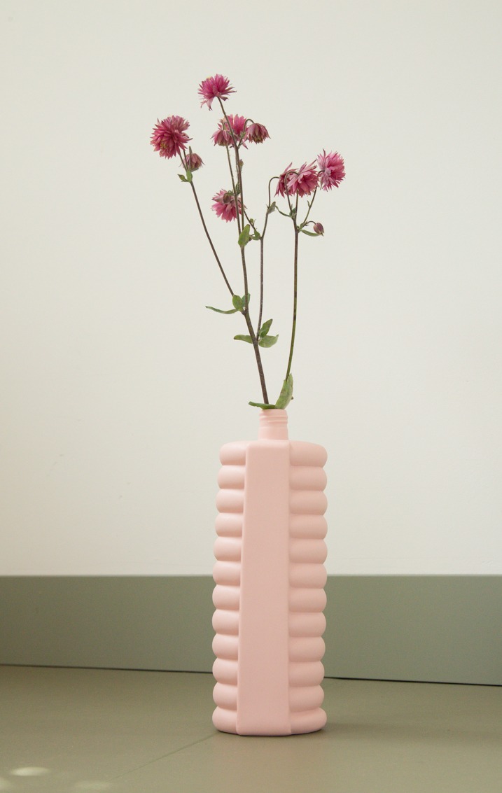 bottle vase #10 pink