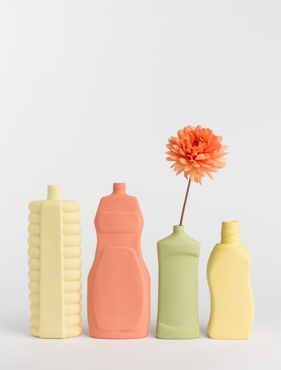 group photo vases