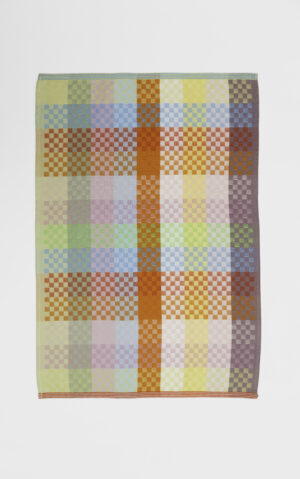 tea towel #58A checkered check