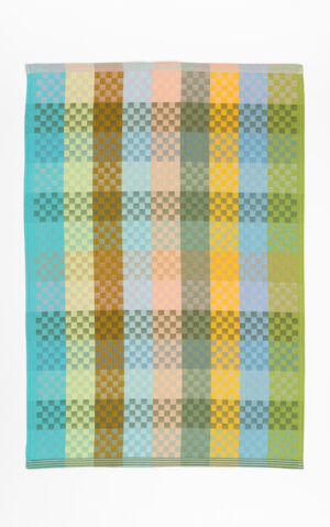 tea towel #87B checkered check
