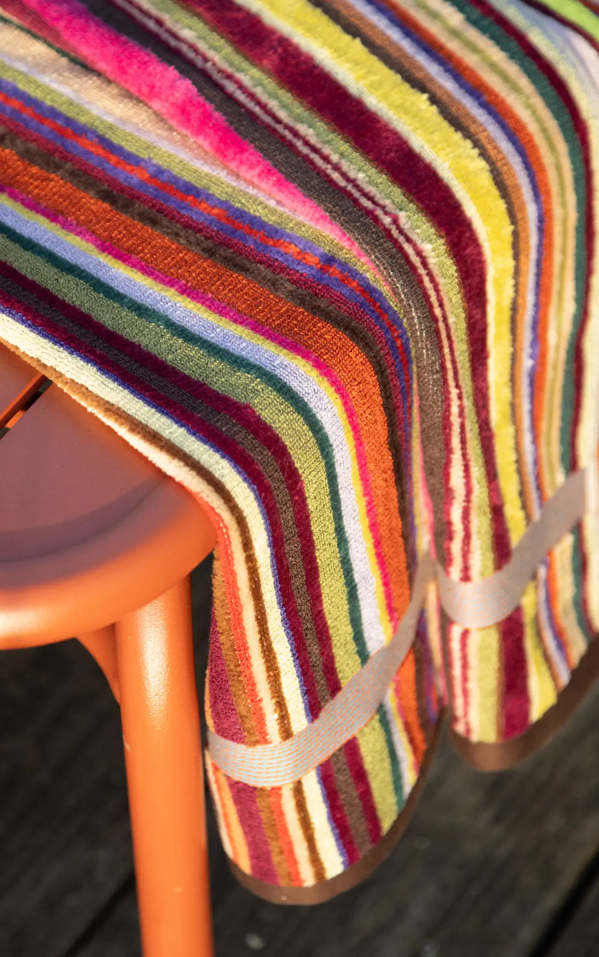 #145 ribbons beach towel-3