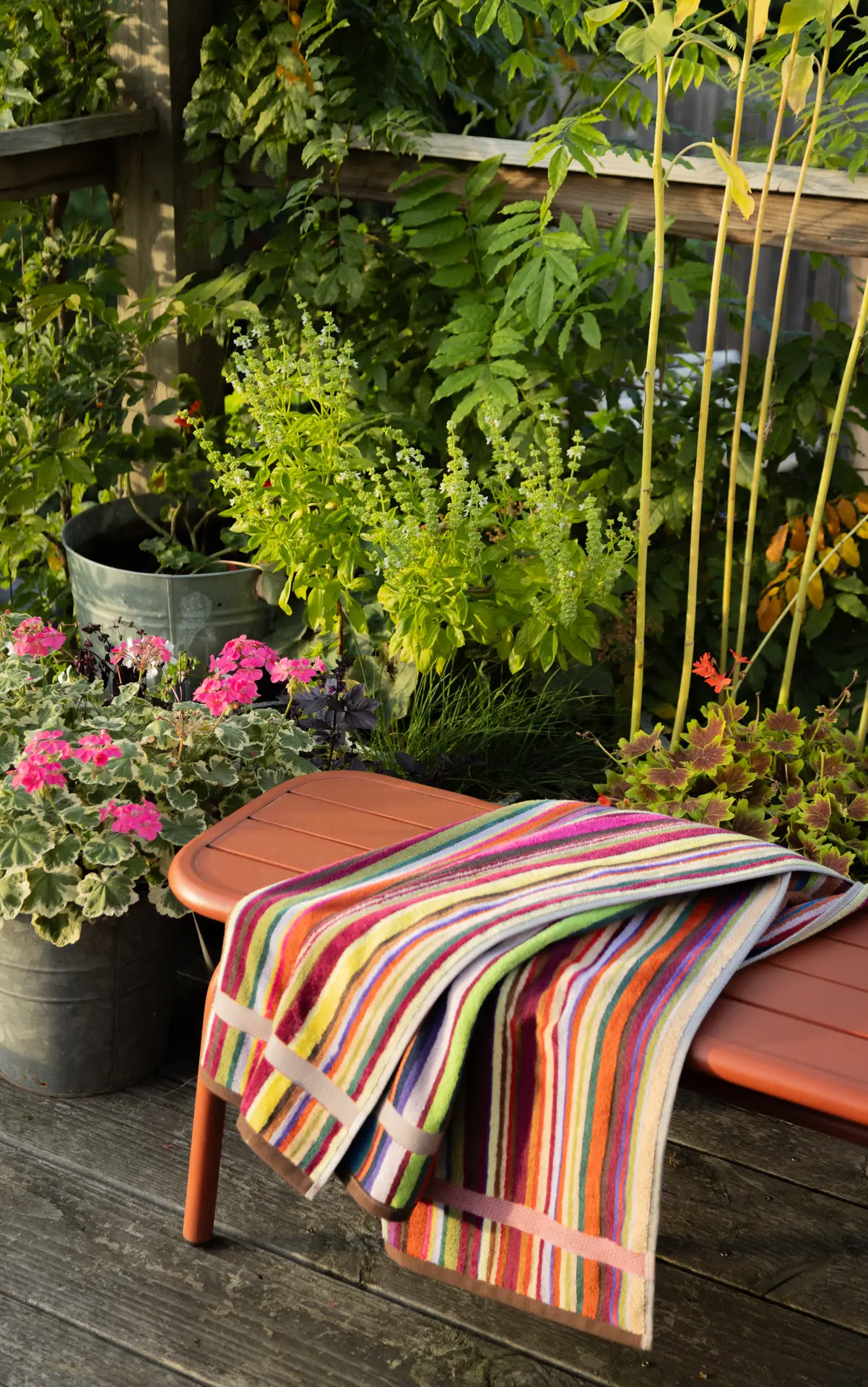 #145 ribbons beach towel
