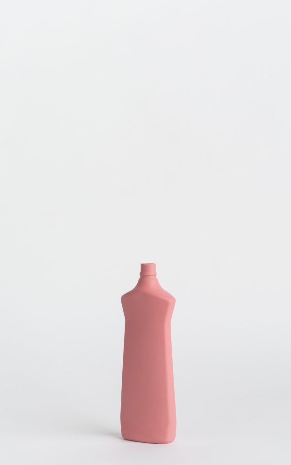 bottle vase #1 old red