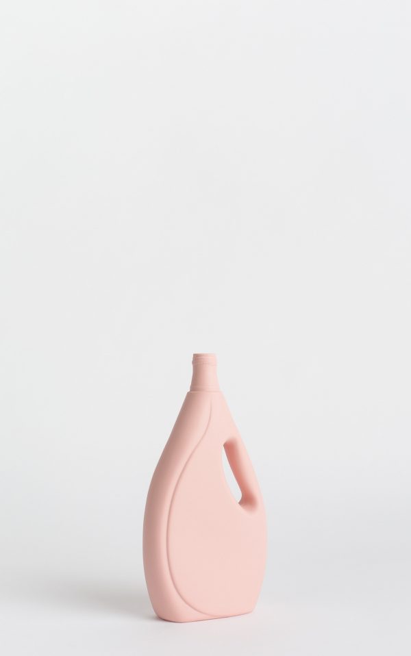 bottle vase #7 rose pink