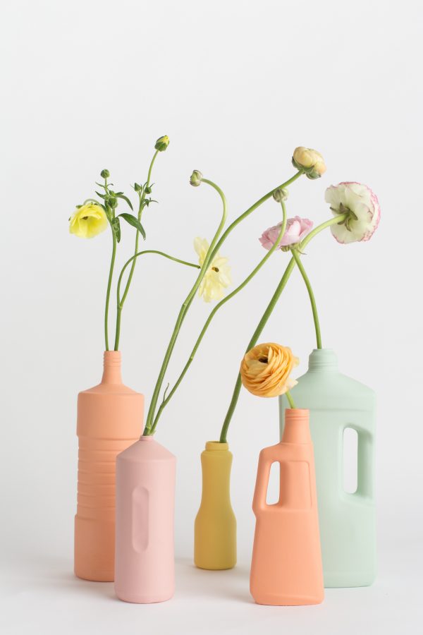 foekje fleur bottle vases set of 5