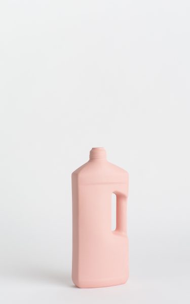 bottle vase #3 rose pink
