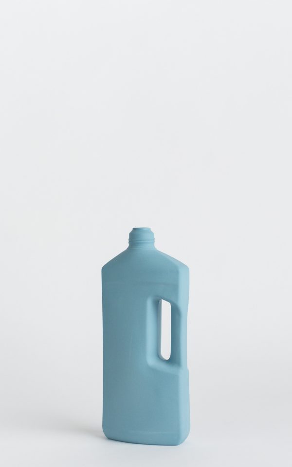 bottle vase #3 dark blue